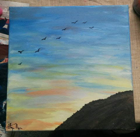 Sunset Painting