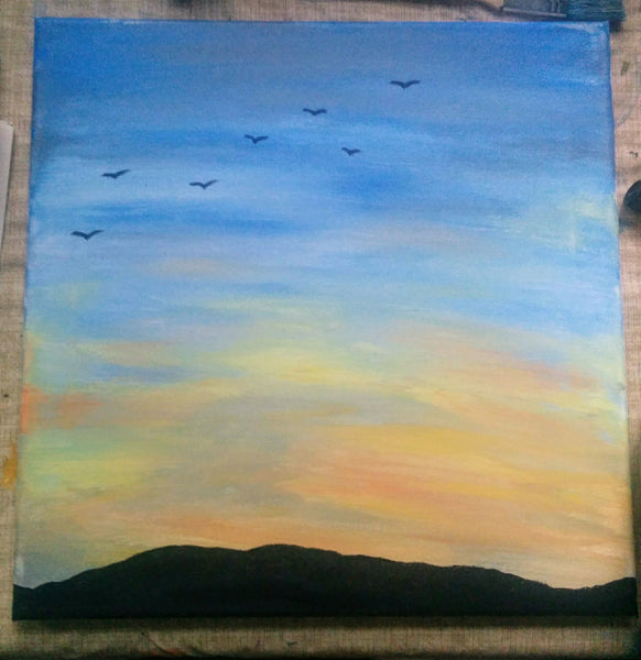 Sunset Painting