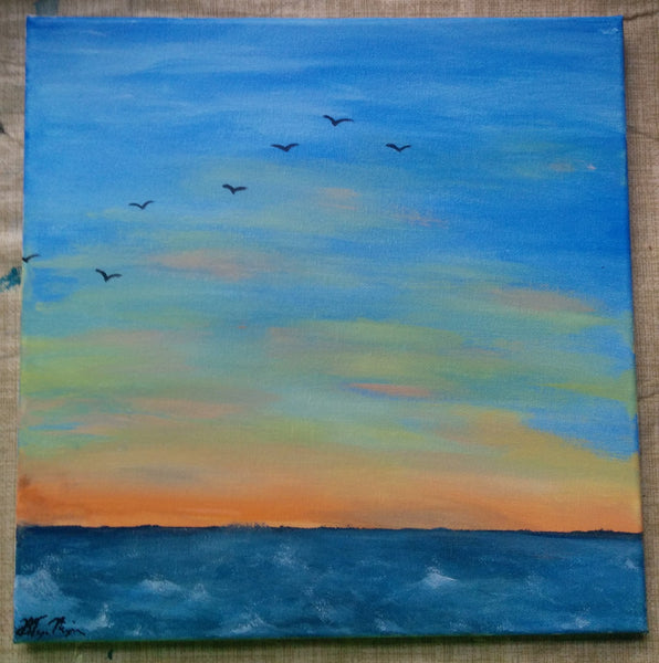 Sunset Painting